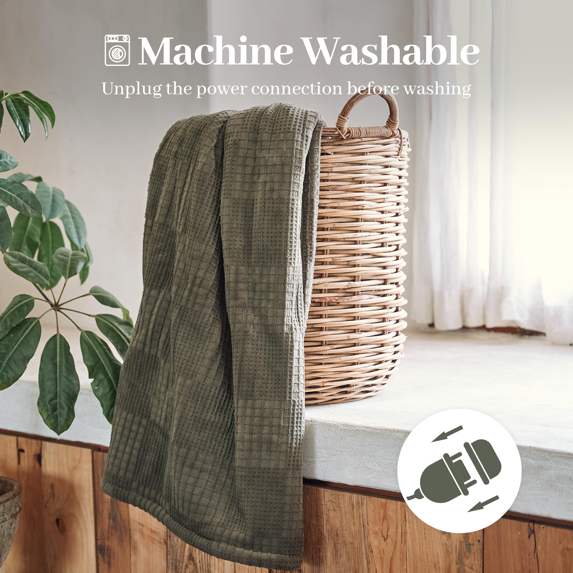 Lavado a máquina para limpieza rápida y fácil