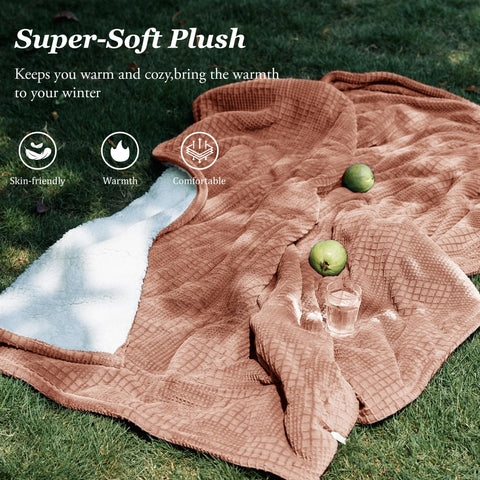 Texciting Manta lavable a máquina para limpieza fácil.