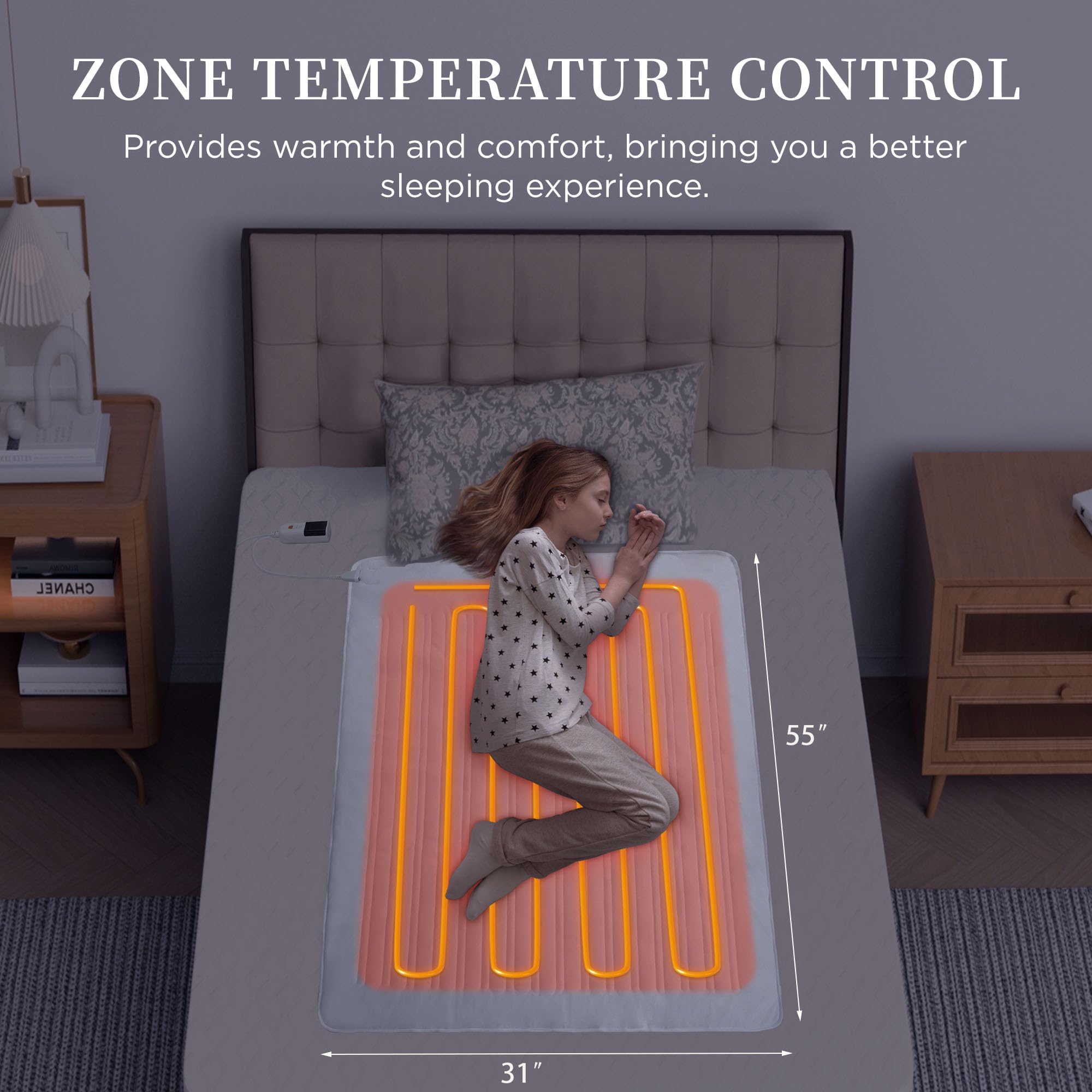 Texciting tejido suave y duradero para una superficie de sueño cómoda