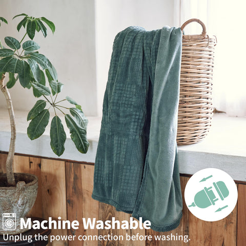 Texciting manta versátil para cama, sofá u oficina.