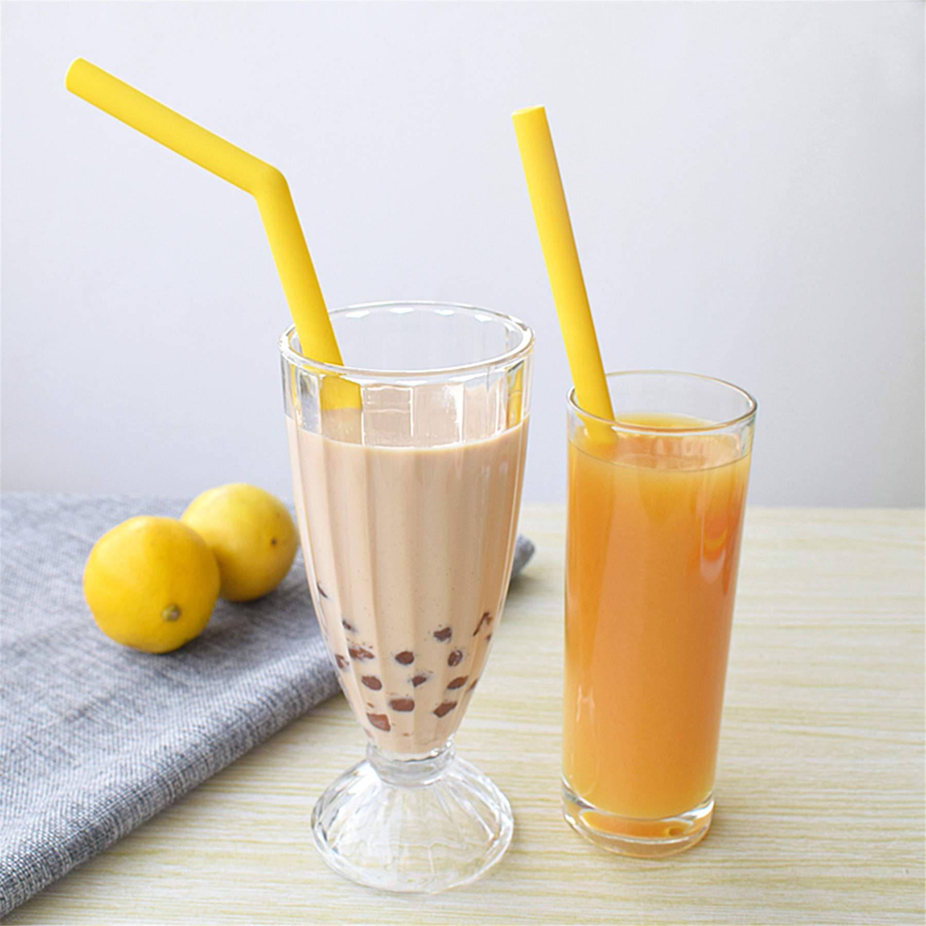 Pajitas tifanso aptas para lavavajillas y limpieza fácil