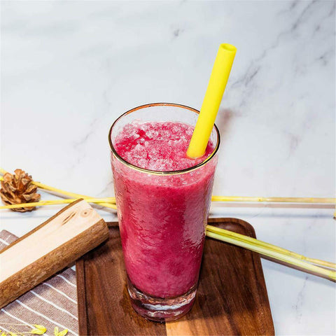 Pajitas tifanso reutilizables suaves y flexibles para sorbos cómodos