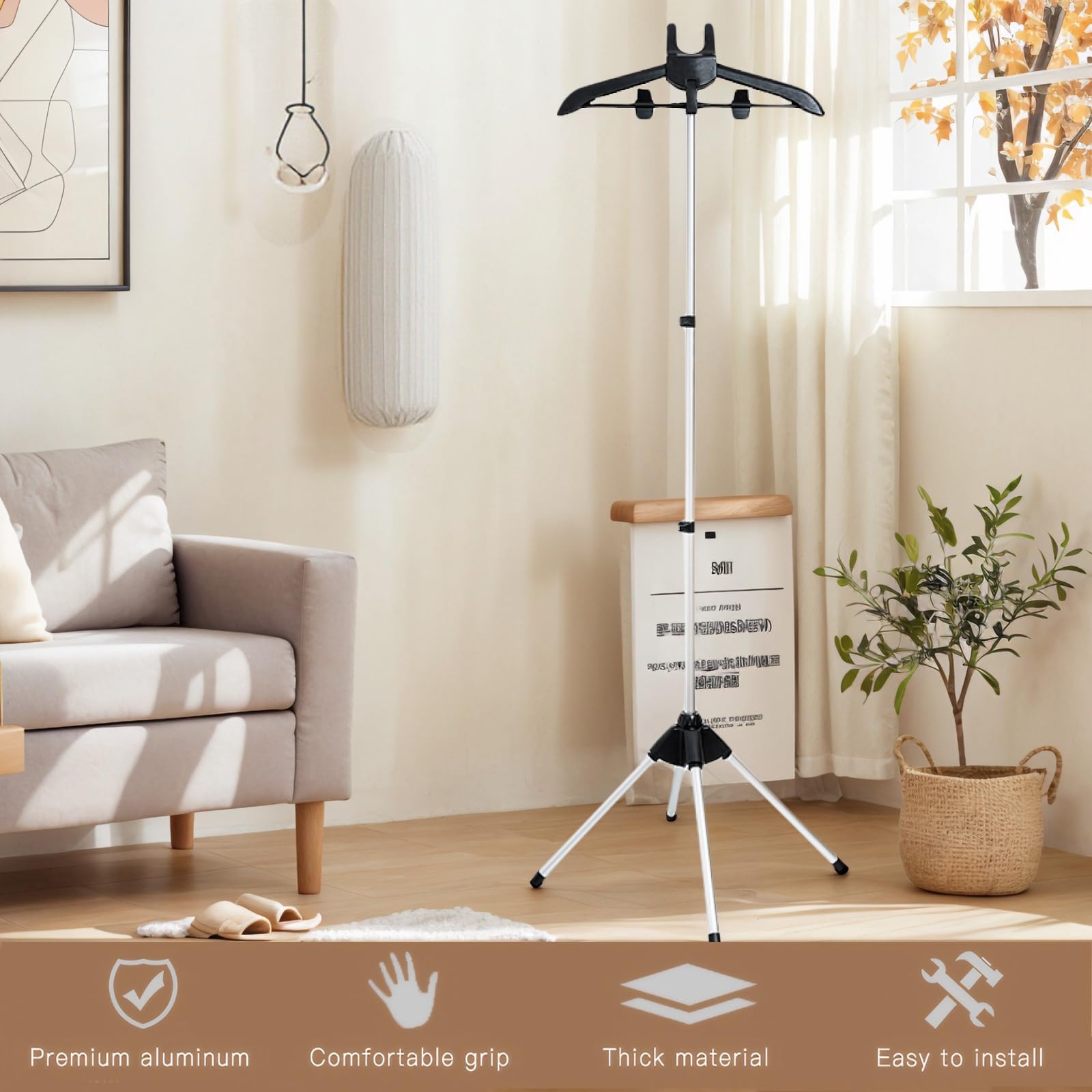 Tingtio almacenamiento-plegable-compacto guarda el set sin ocupar mucho espacio.