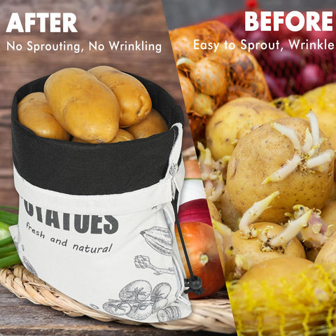 TOGETRUE bolsa apta para refrigerador y cocina, almacenamiento temporal