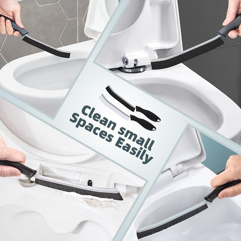 Cepillo TQRR con cabezal delgado para rincones difíciles