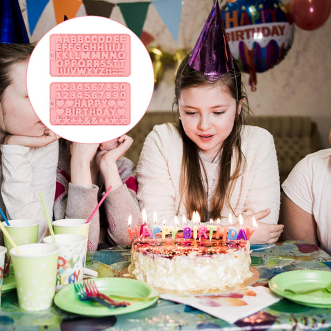 Moldes para repostería Trinkrittey silicona rosa aptos para microondas