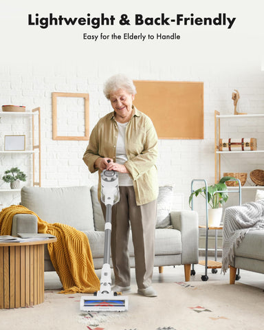 Accesorios incluidos de Trucozie: boquilla estrecha y cepillo para tapicería.