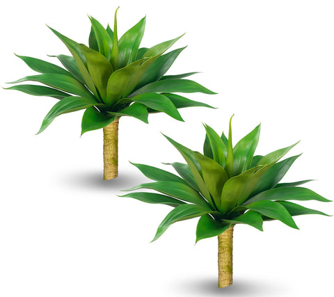 Ttranewsoo agave grande, decoración de temporada al aire libre resistente a UV.