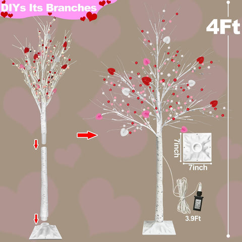 Guirnalda de bayas rojas y rosadas Turnmeon para toque festivo.