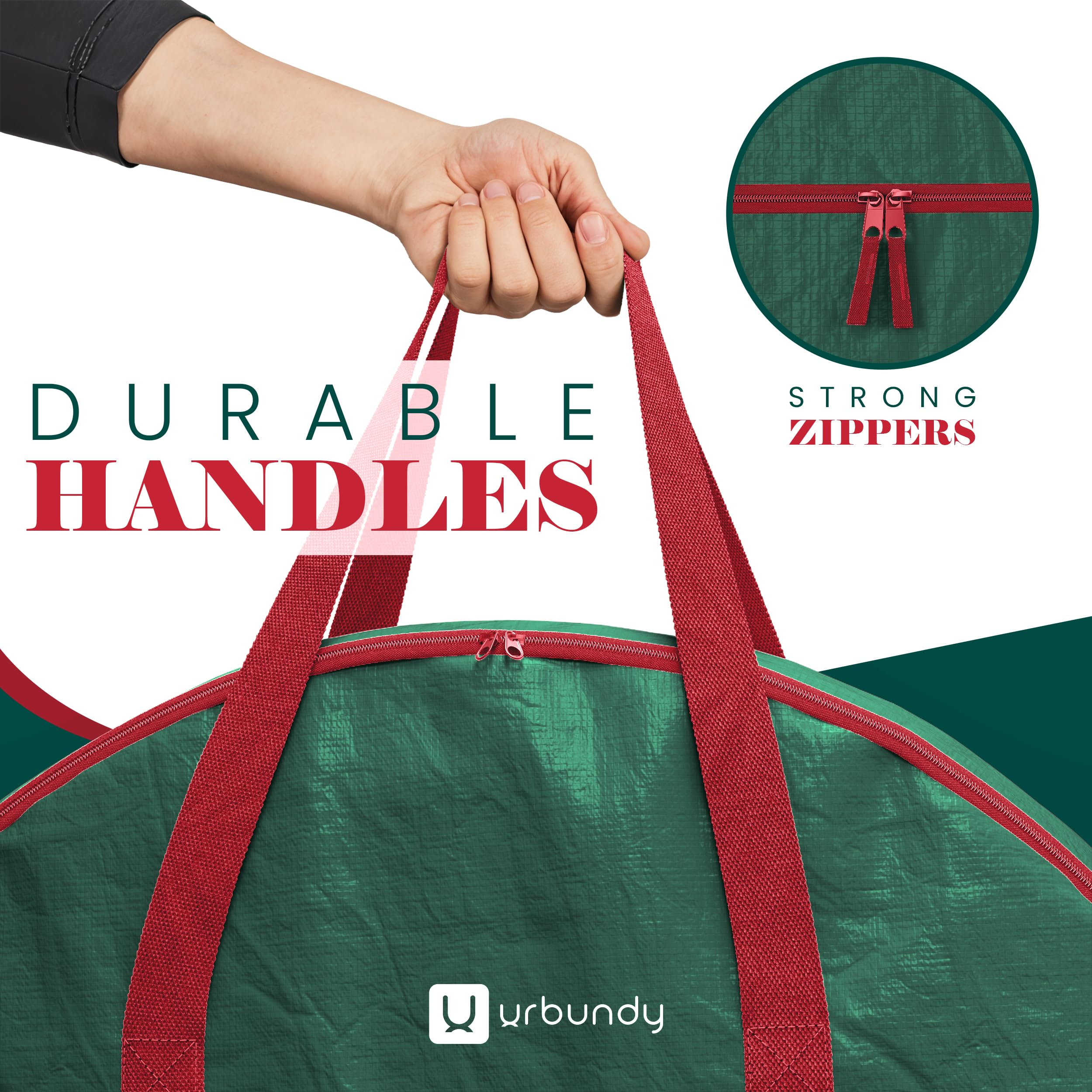 URBUNDY bolsa-guirnalda impermeable protege de polvo, humedad y luz solar.