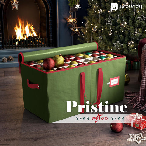 URBUNDY organizador verde para almacenar y conservar recuerdos festivos