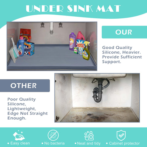 URMONA diseño flexible y plegable de silicona facilita limpieza y acceso