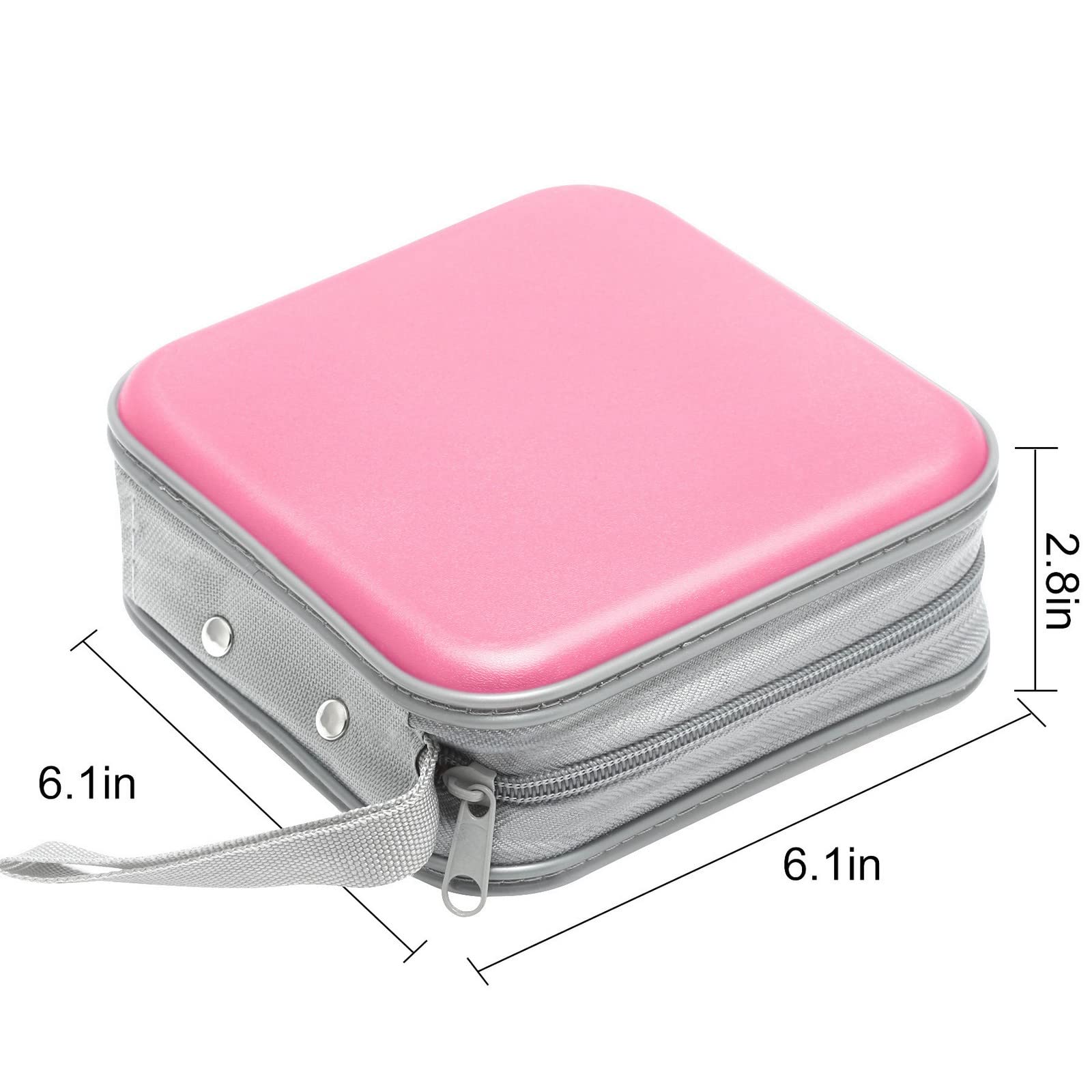 Uso versátil: coche, hogar u oficina con estuche Siveit rosa.