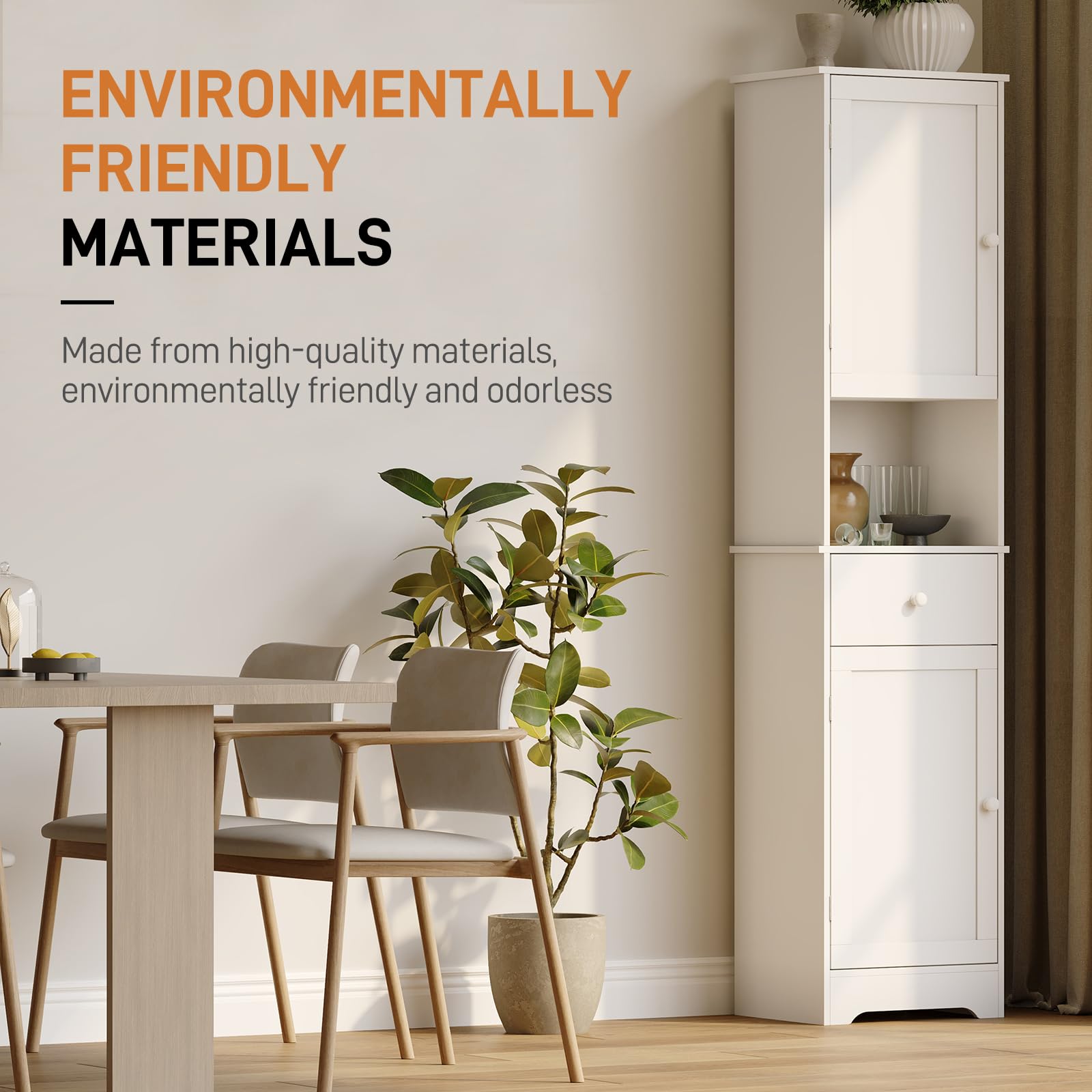 Montaje fácil del armario alto Viaozutis.