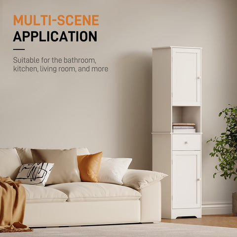 Uso versátil del armario alto Viaozutis en dormitorio, entrada o cocina.