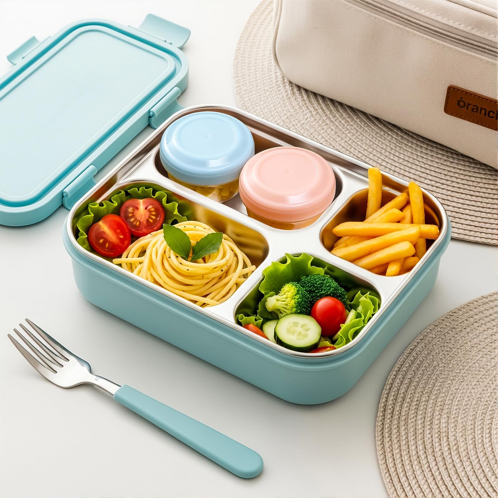 VITEVER tapas roscadas herméticas para salsas y aderezos, sin derrames.