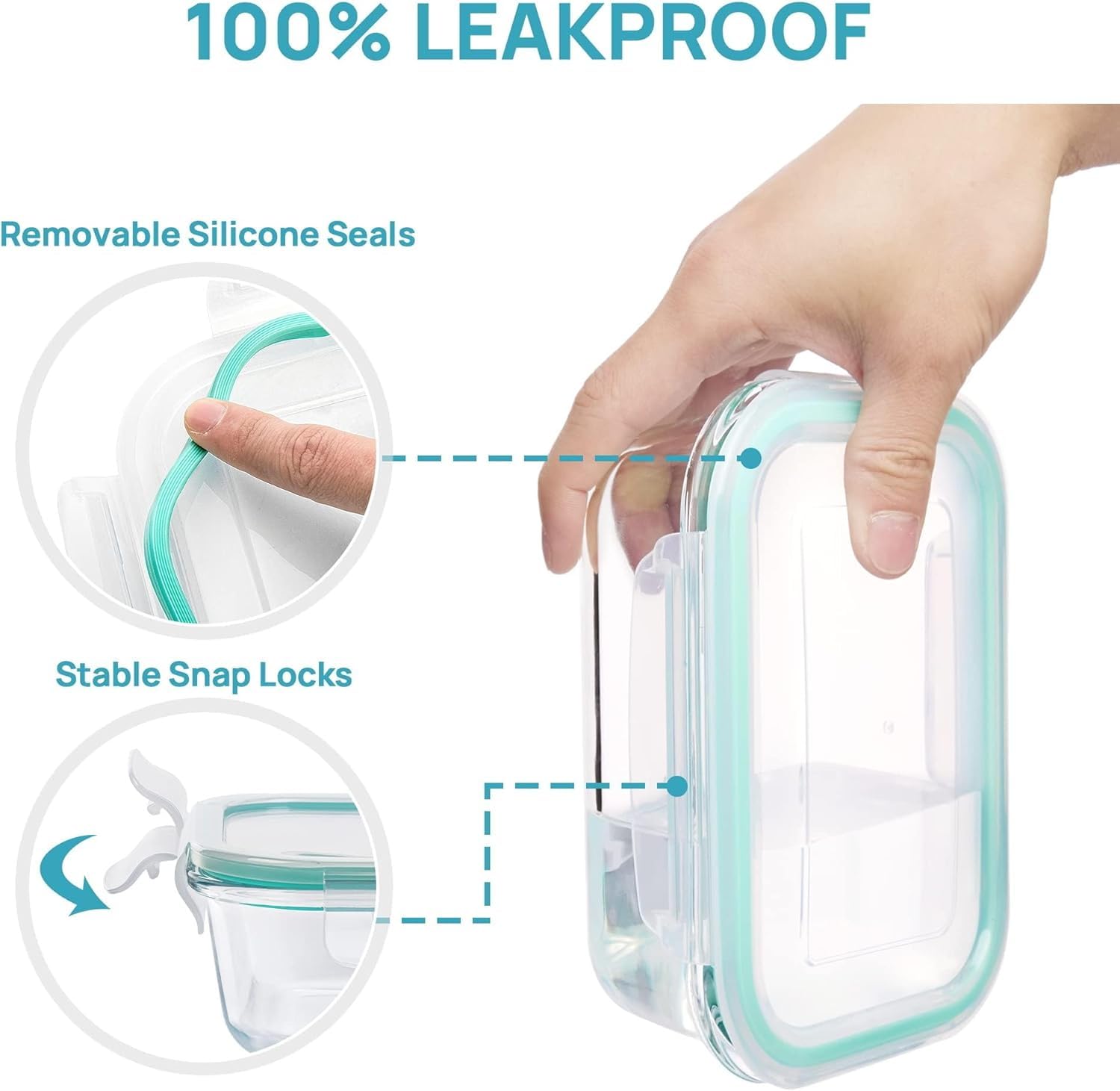 Vidrio Vtopmart resistente para horno y microondas