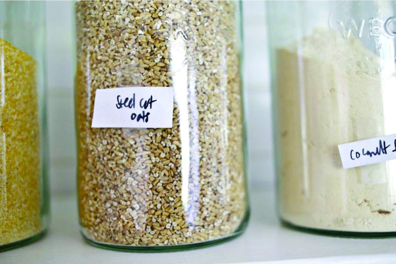 Frascos WECK decorativos para despensa y cocina.