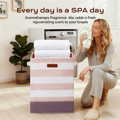 Wfiia Regalo tibio: calentador de toallas para ocasiones especiales.