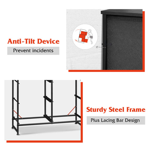WLIVE almacenamiento versátil para dormitorio despacho o entrada con 6 cajones