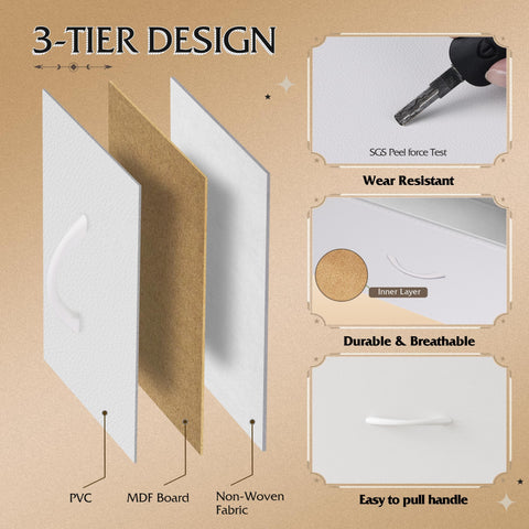 Top de madera del WLIVE para exhibición de objetos decorativos.