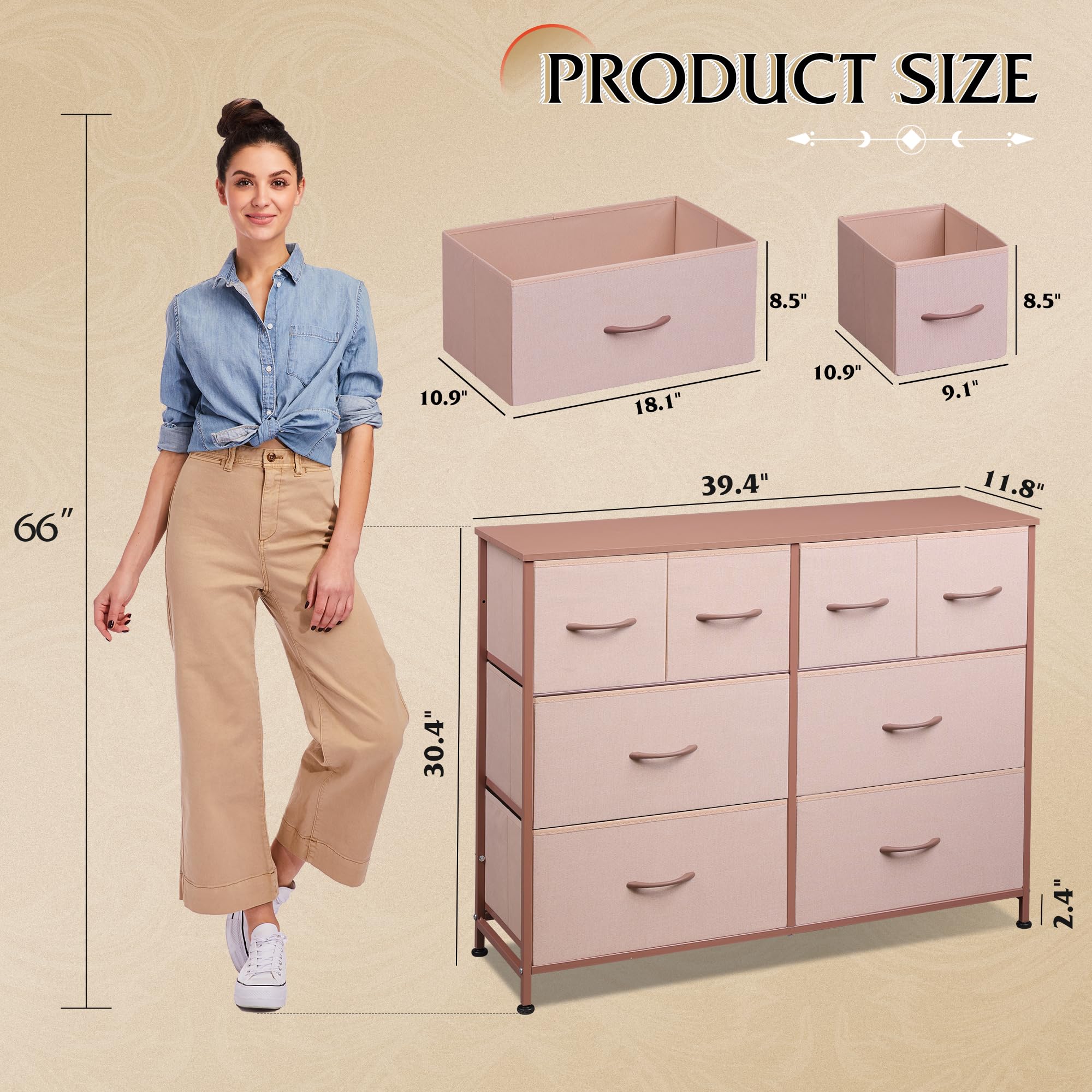 Detalle de manijas WLIVE, apertura suave para ropa de fácil acceso