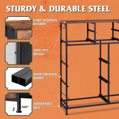 Instrucciones de montaje numeradas para un armado sencillo.