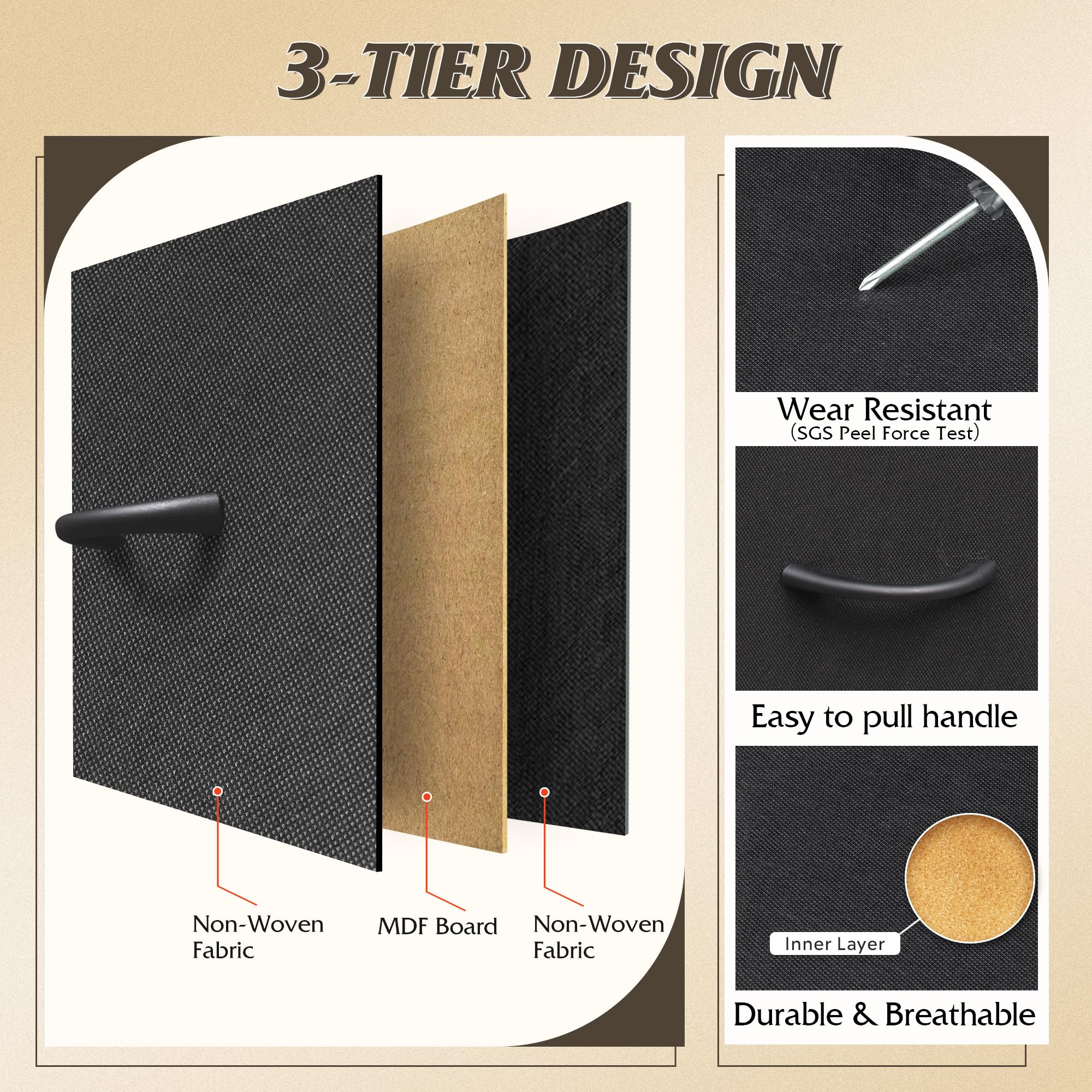 WLIVE pies ajustables para proteger el suelo y nivelar en superficies irregulares