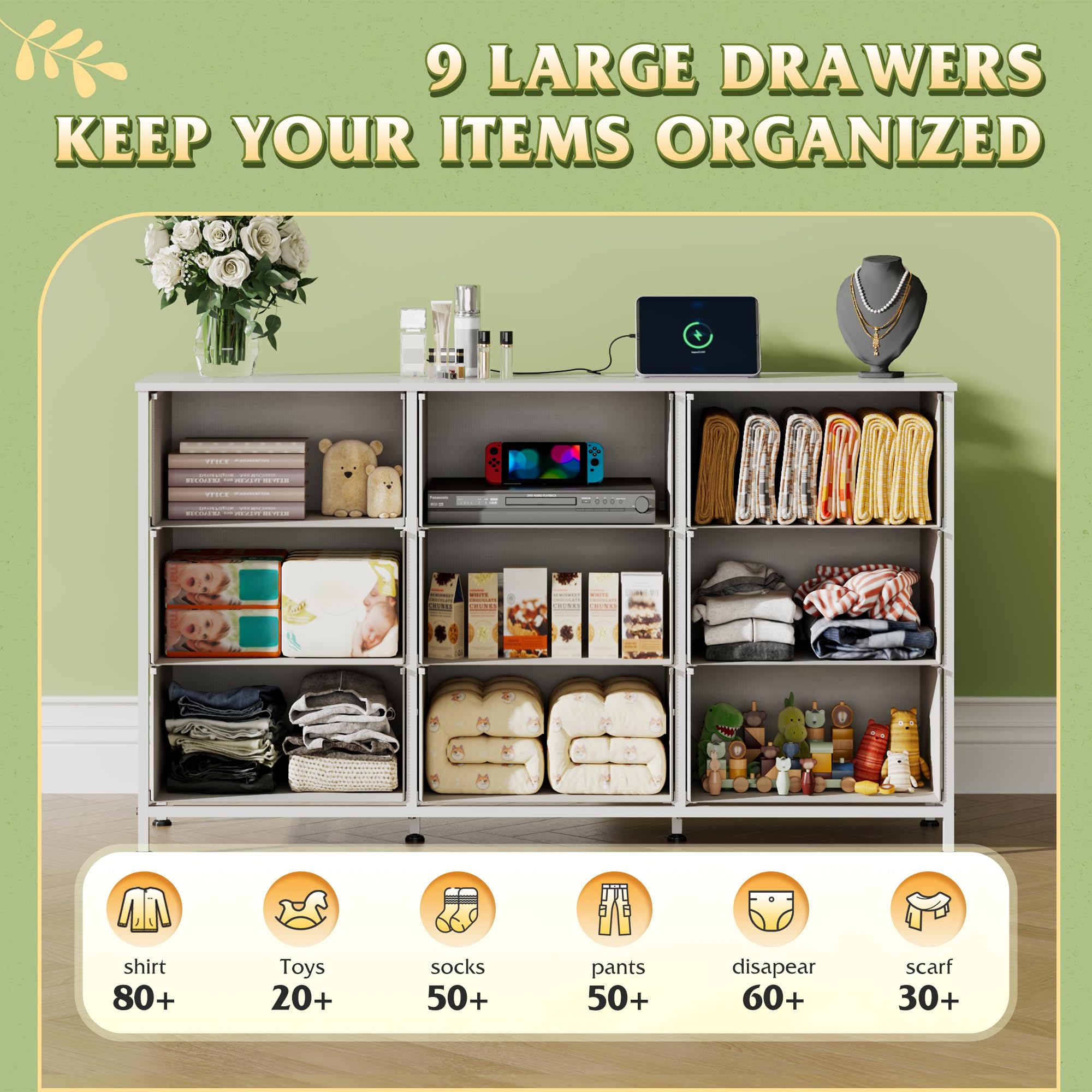 wlive dresser sistema anti-vuelco para mayor seguridad