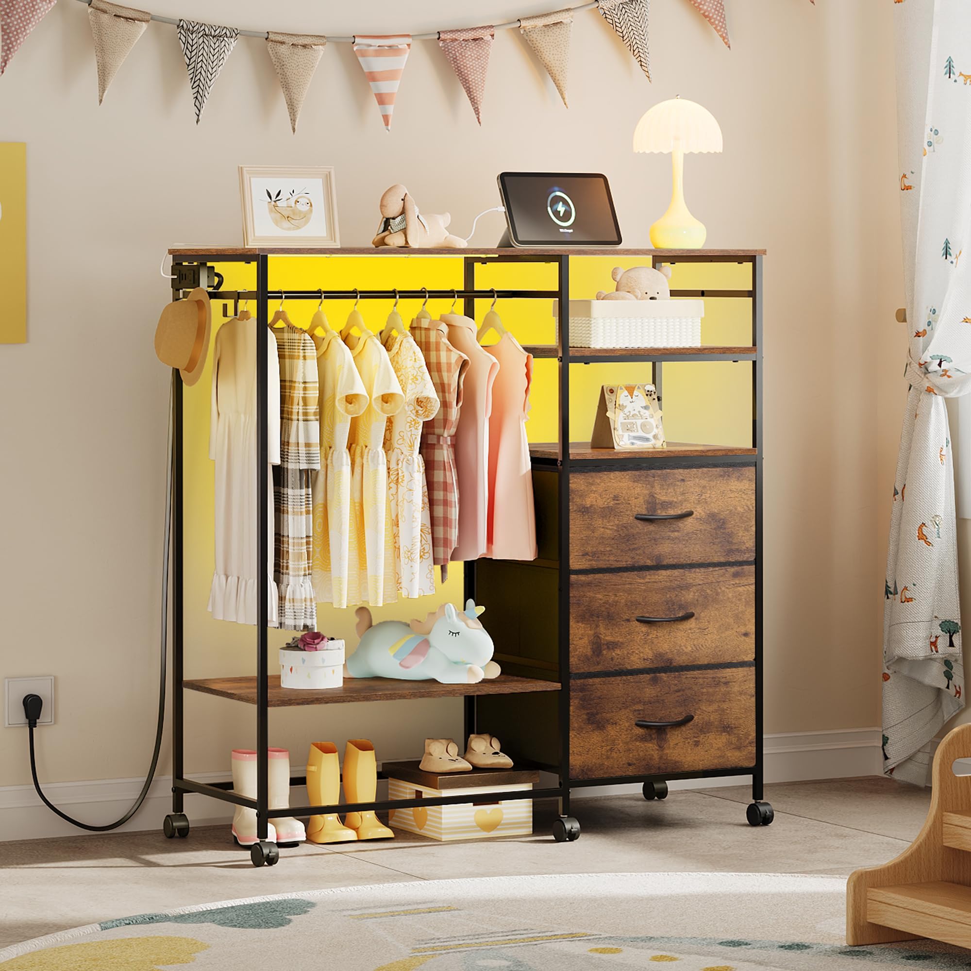 WLIVE estructura de metal estable para mayor durabilidad