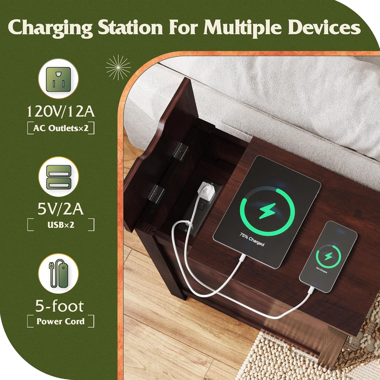 WLIVE instalación rápida con instrucciones claras y piezas numeradas