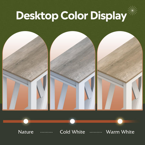 WLIVE mesa lateral fácil de montar con instrucciones claras