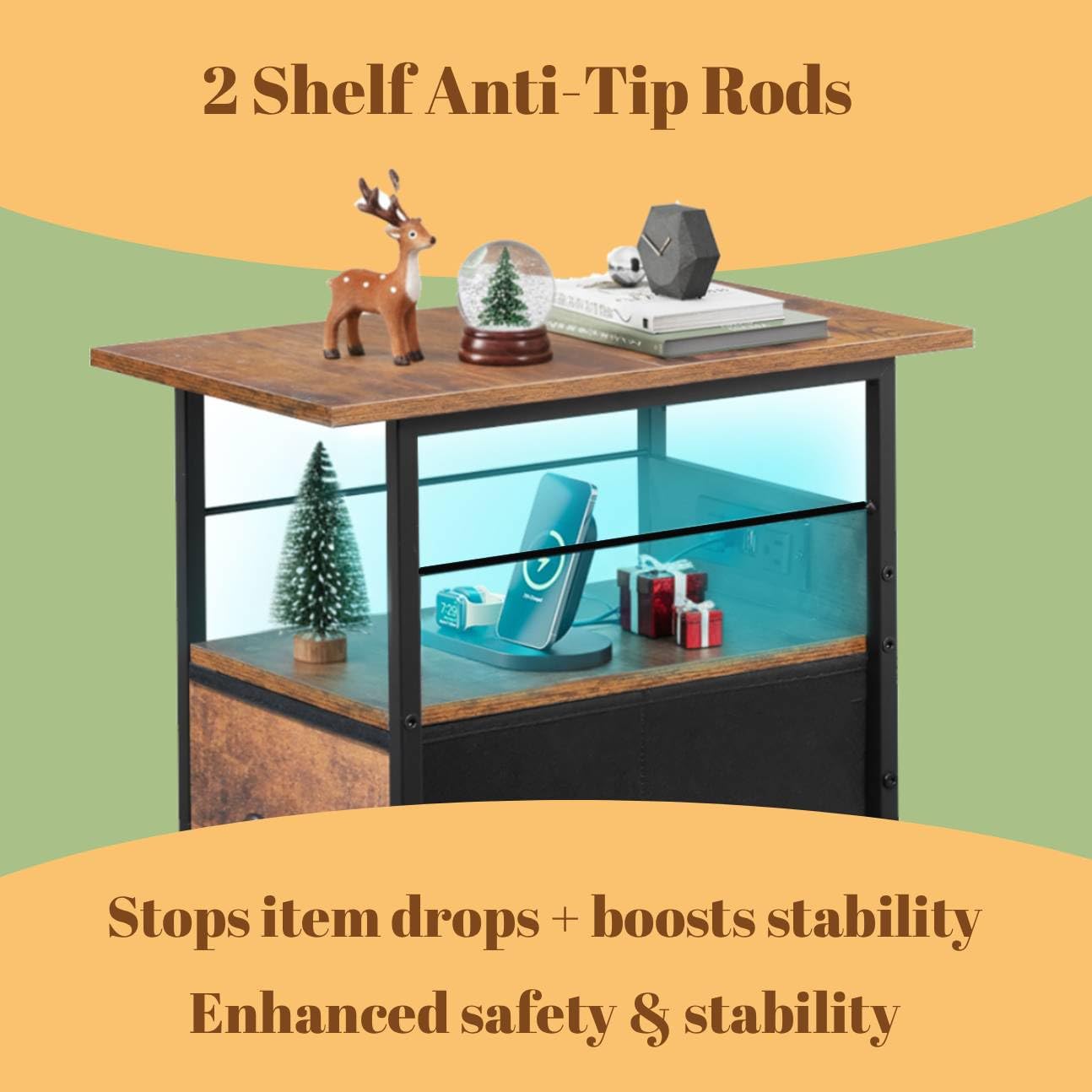 Montaje sencillo de la WLIVE con guía numerada.