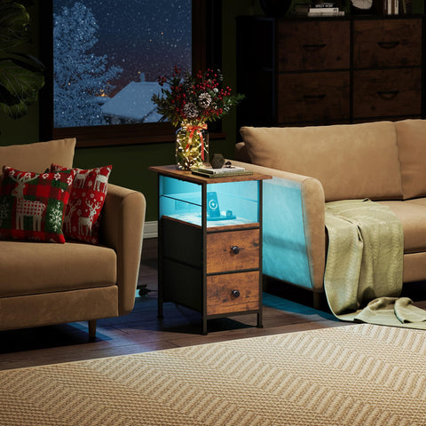 Luz LED RGB de la mesa WLIVE controlada por app para distintos ambientes.