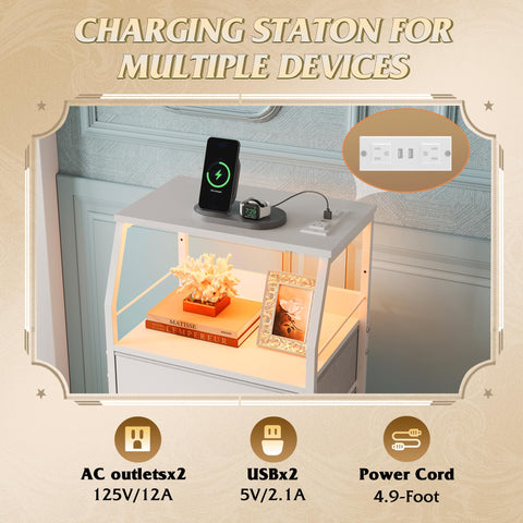 WLIVE mesita con pies ajustables de 360° para estabilidad óptima