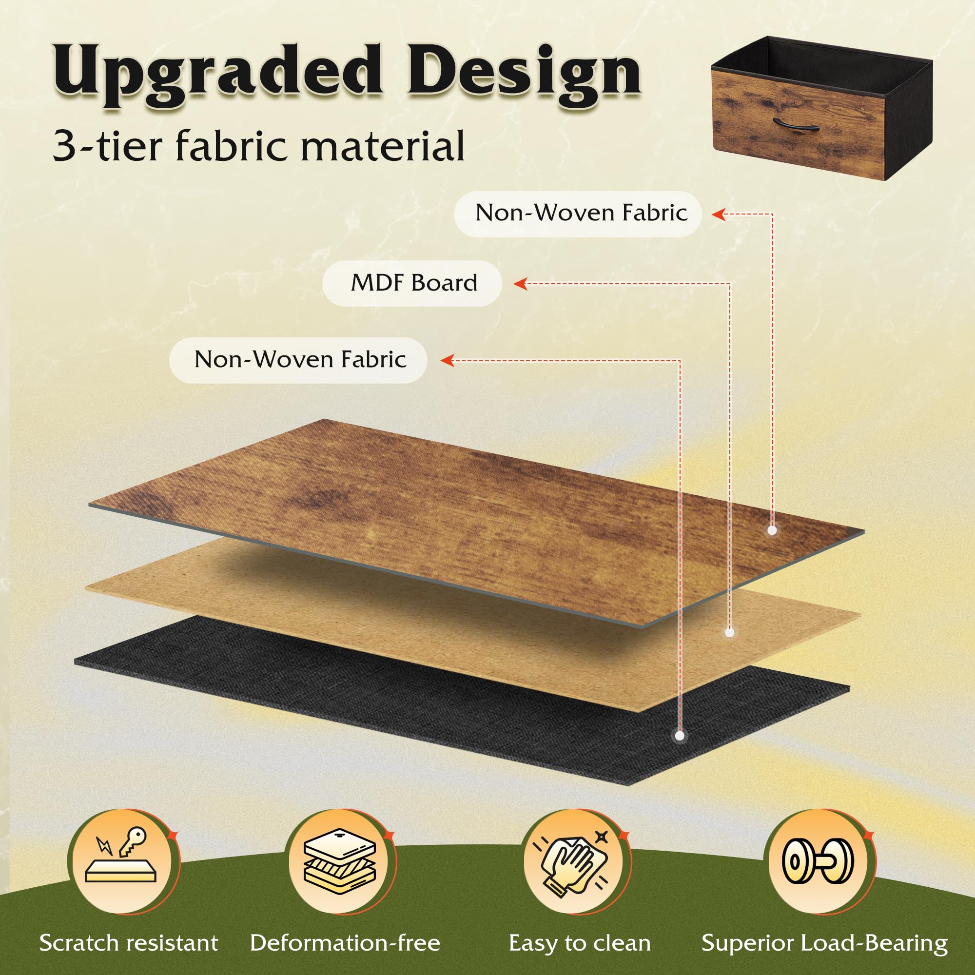 WLIVE Ensamblaje rápido en 15 minutos con instrucciones claras
