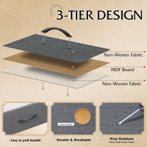 WLIVE Pies ajustables para nivelar y proteger el suelo