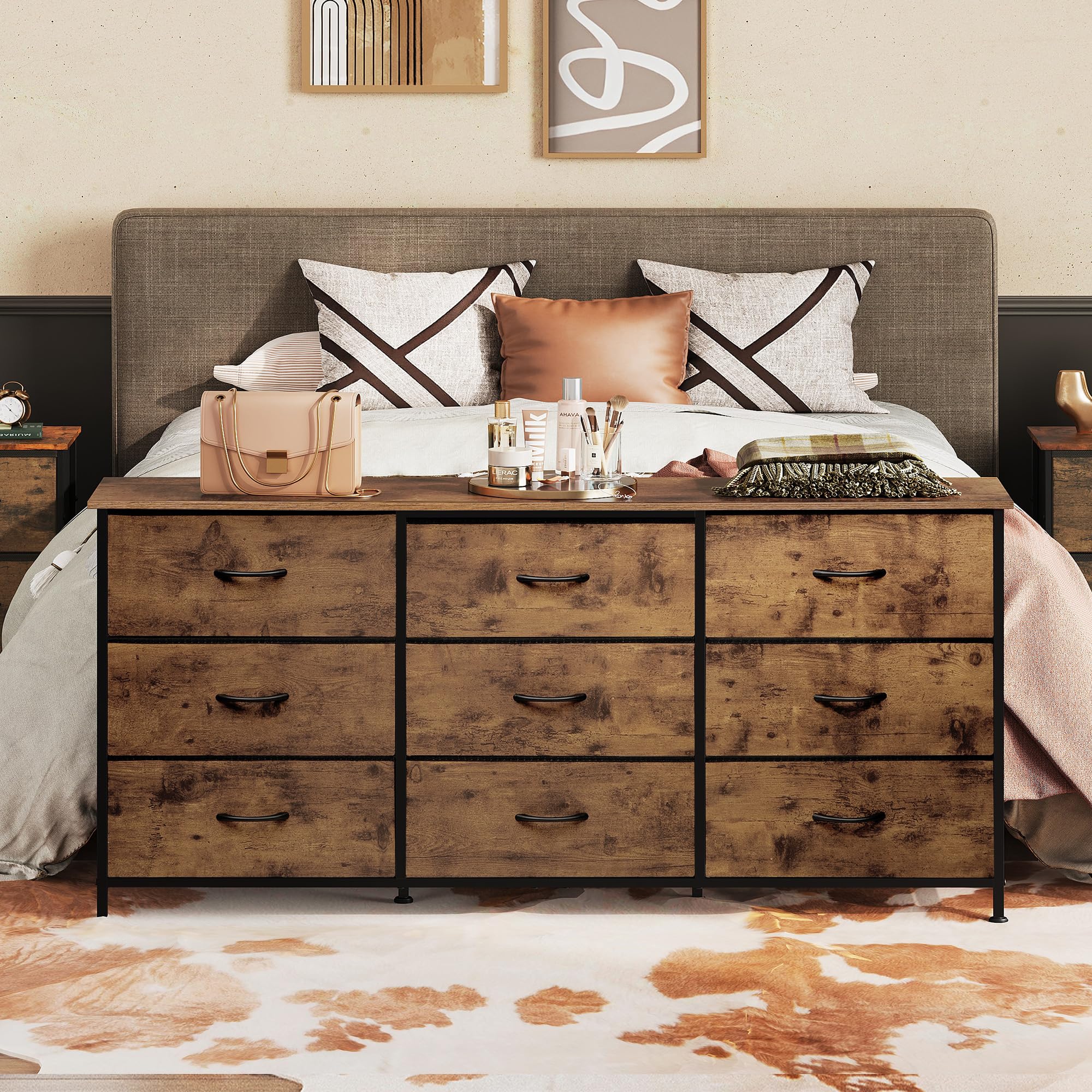 WLIVE Soporte TV 55–65 pulgadas, base estable para televisor grande