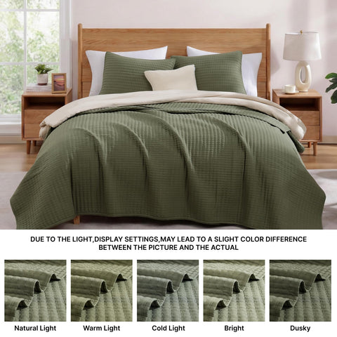 Edredón WRENSONGE, medidas 106x94 pulgadas para camas grandes.