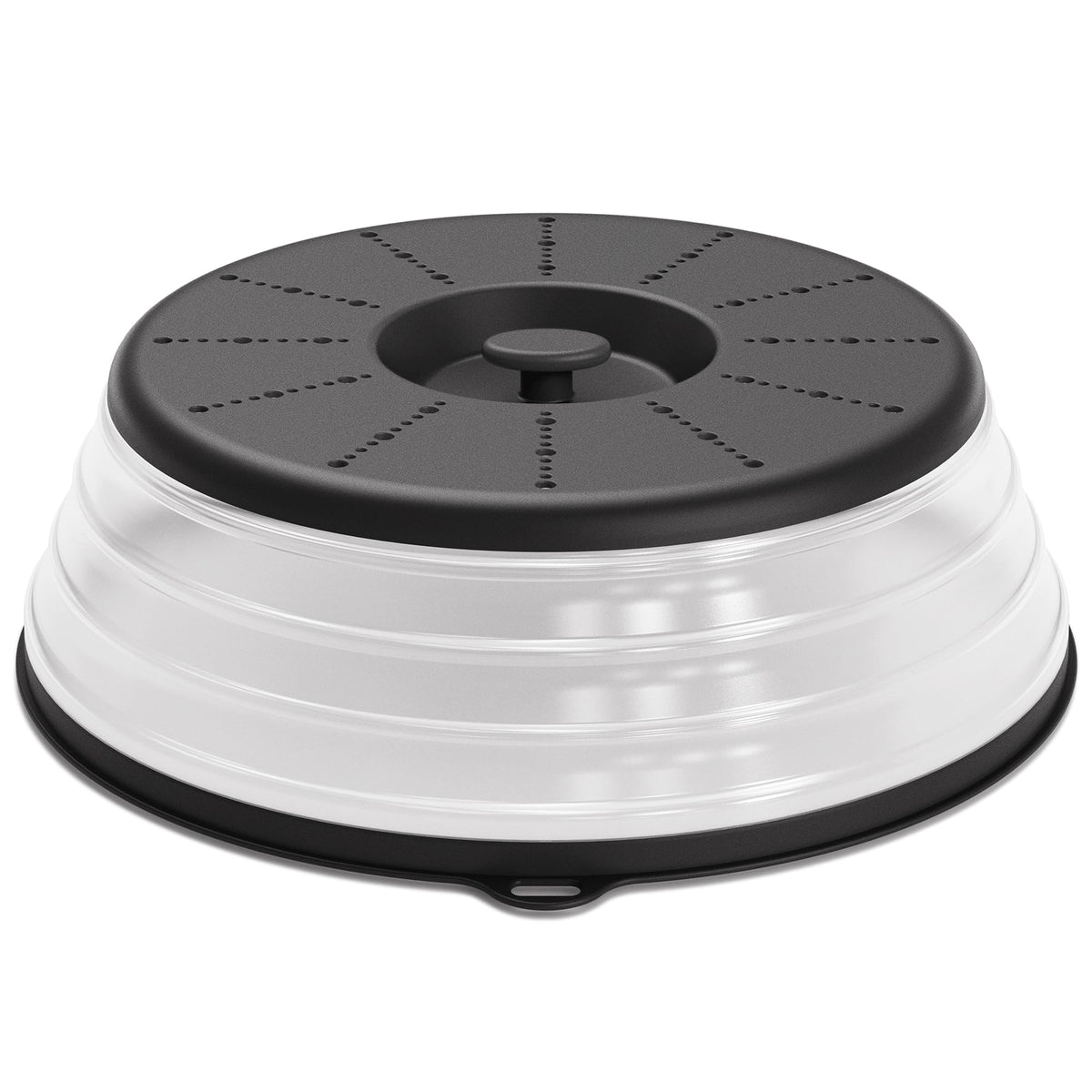 WVM Cobertura microondas plegable evita salpicaduras durante el calentamiento.