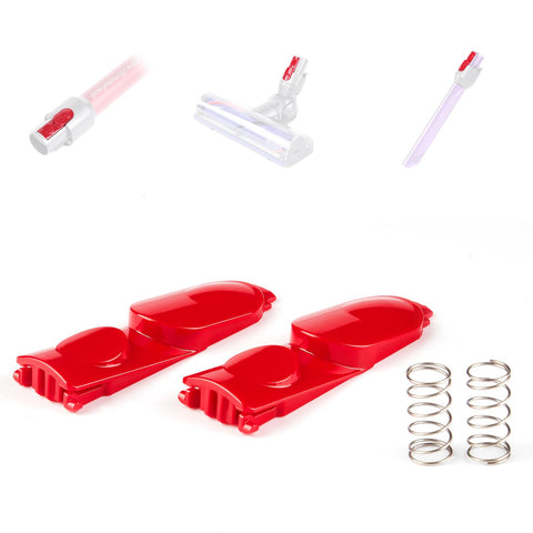 WYWY.Wide Botón clip para cabezal Dyson V7, facilita reemplazo