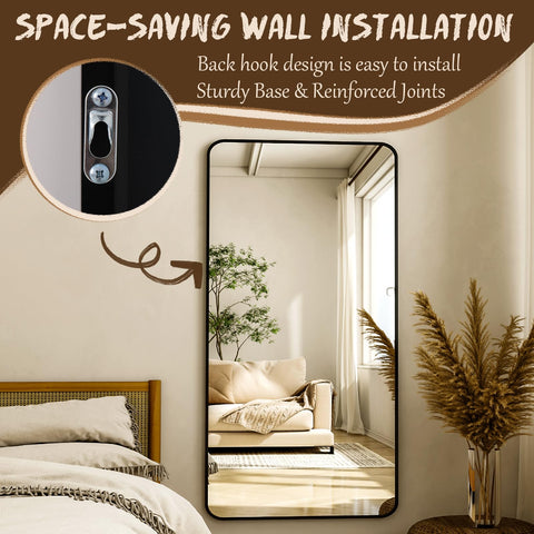 XRAMFY Espejo versátil para baño, dormitorio y entrada