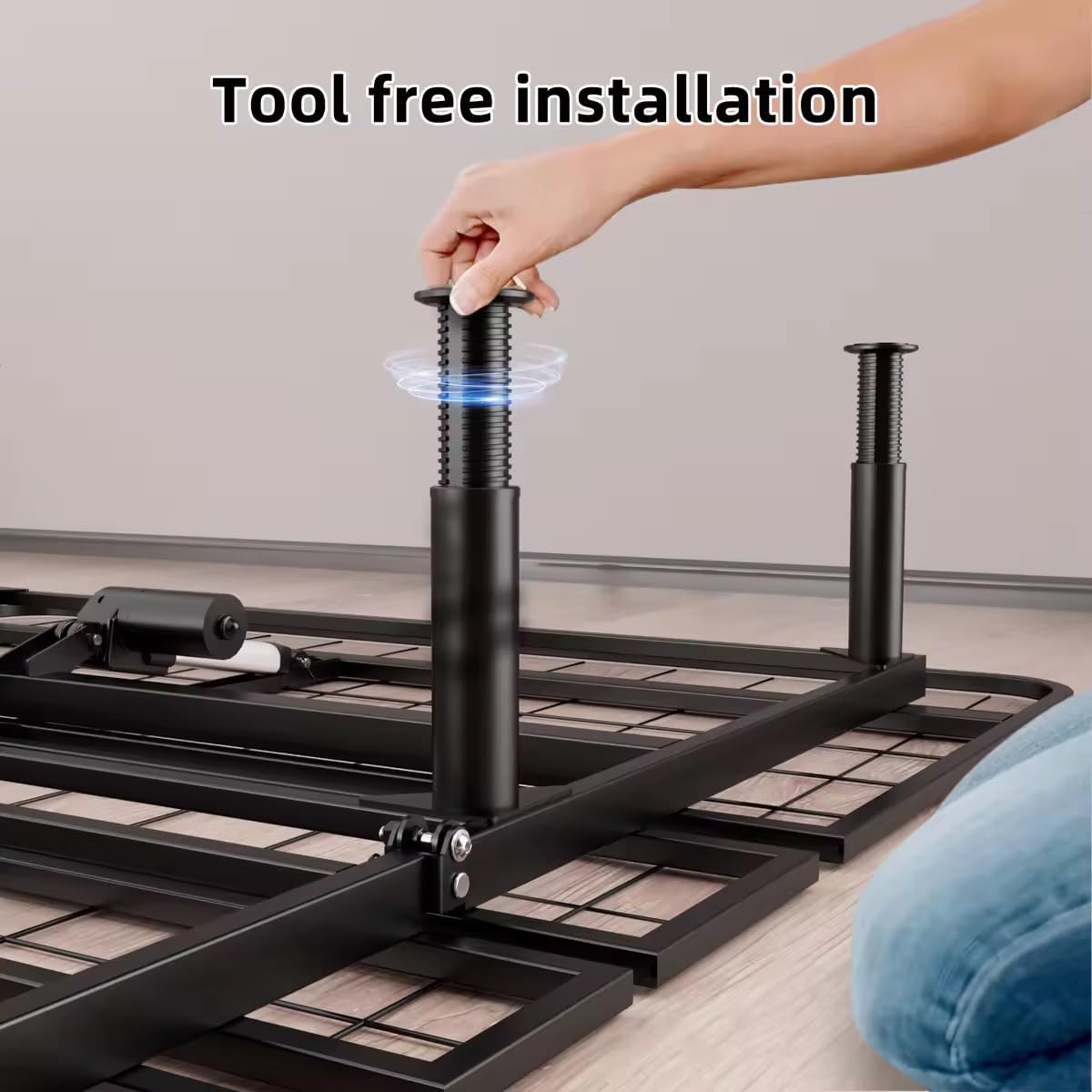 Capacidad de carga de hasta 900 libras para muebles pesados