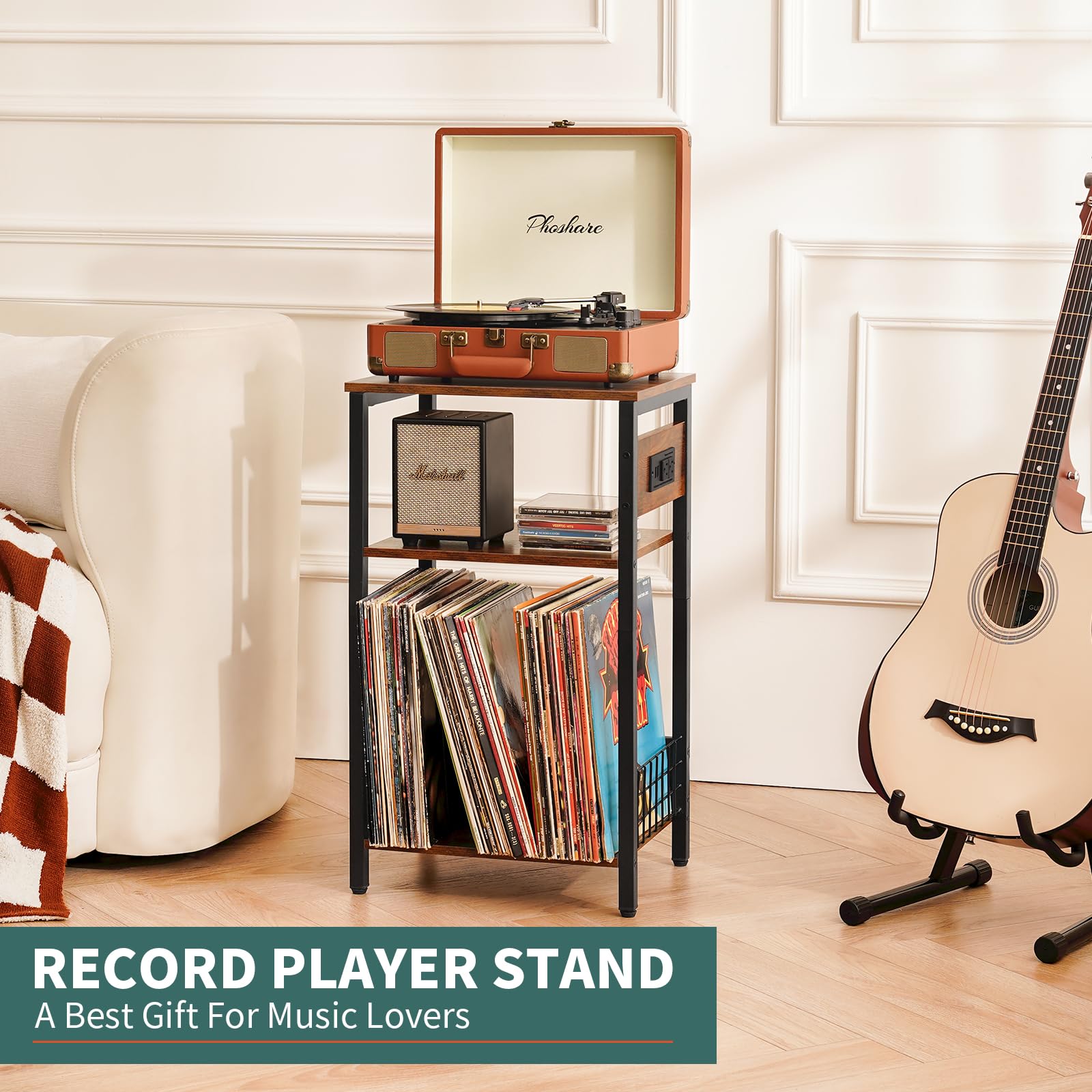 Yoobure diseño de tres niveles con área superior para plato.