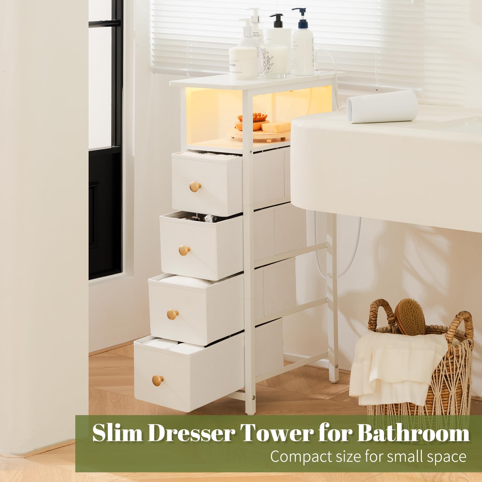 Yoobure medidas compactas para dormitorio reducido