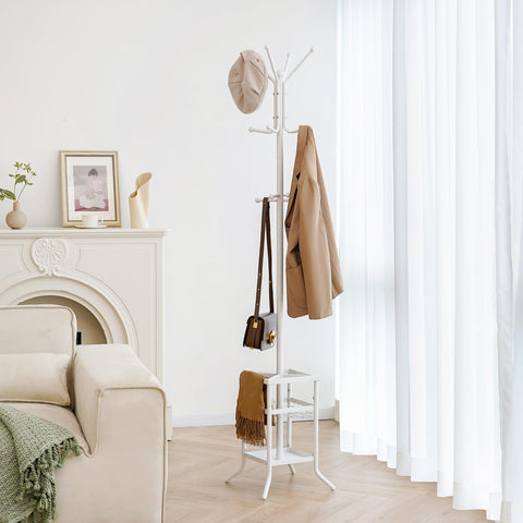 Yoobure perchero disponible en tres colores para combinar con tu espacio.