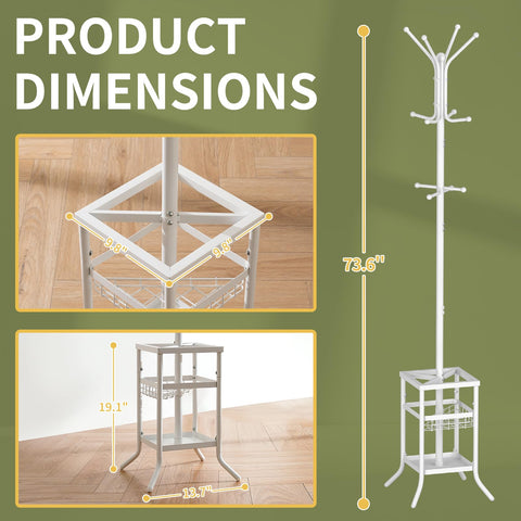 Yoobure perchero de montaje sencillo, con guía y video.