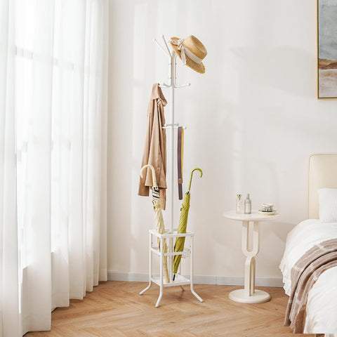 Yoobure perchero compacto ideal para hall o despacho.