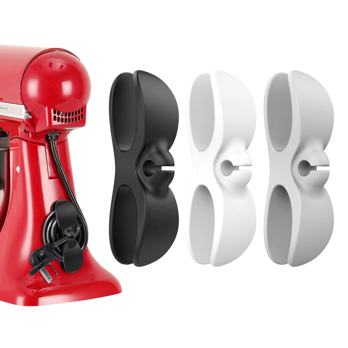 YOUCOX organizador de cables para electrodomésticos, diseño práctico para orden diario.