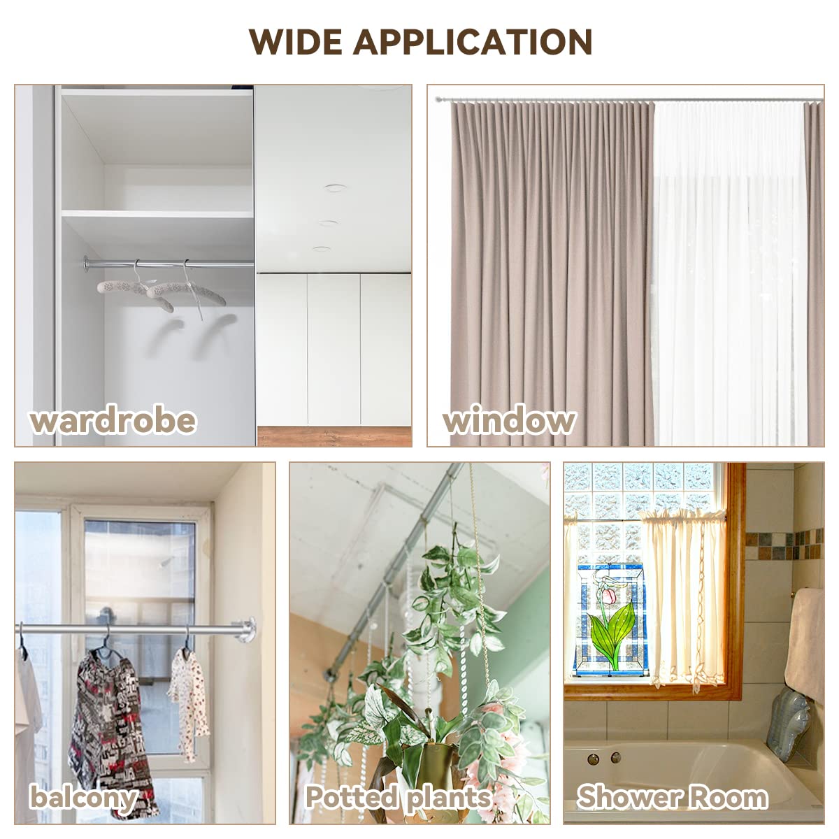 Acero inoxidable de alta calidad, resistente al óxido.